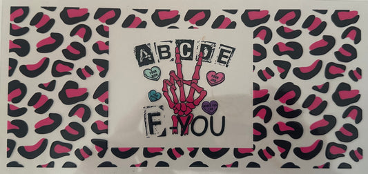 ABCDE F YOU - New ready to ship