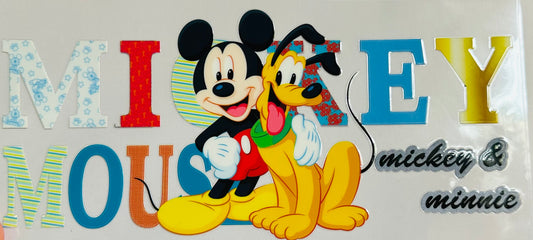 Mickey and Pluto - New Ready to ship