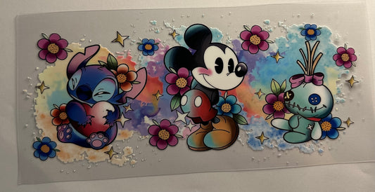 Stitch and Mickey- New Ready to ship