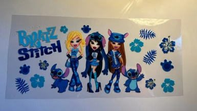 DTF EXCLUSIVE - STITCH/ BRATZ - READY TO SHIP