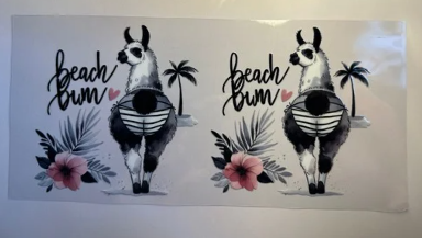 DTF EXCLUSIVE - Beach bum - Ready to ship