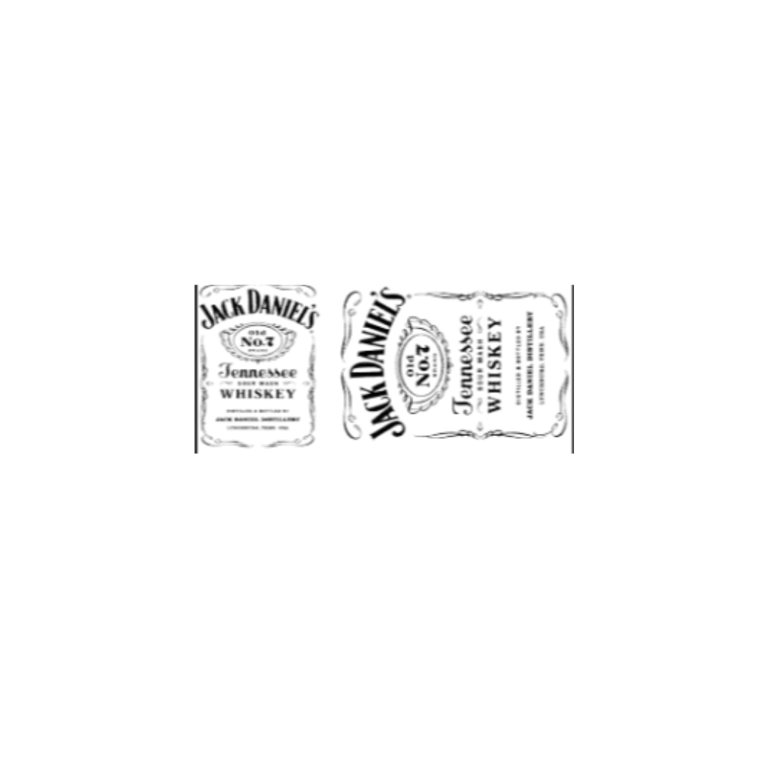 Jack Daniels - - Libbey 16oz UV DTF